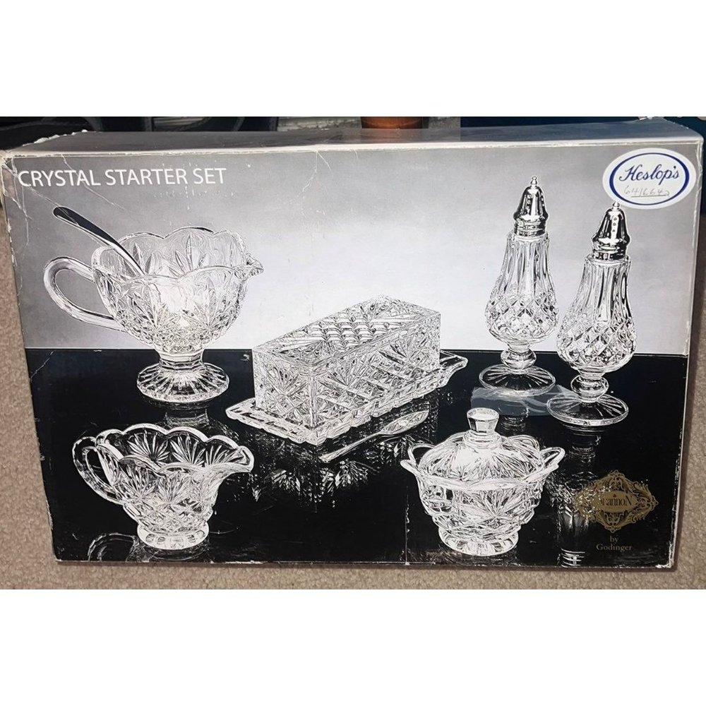 Shannon Crystal by Godinger Crystal Starter Set